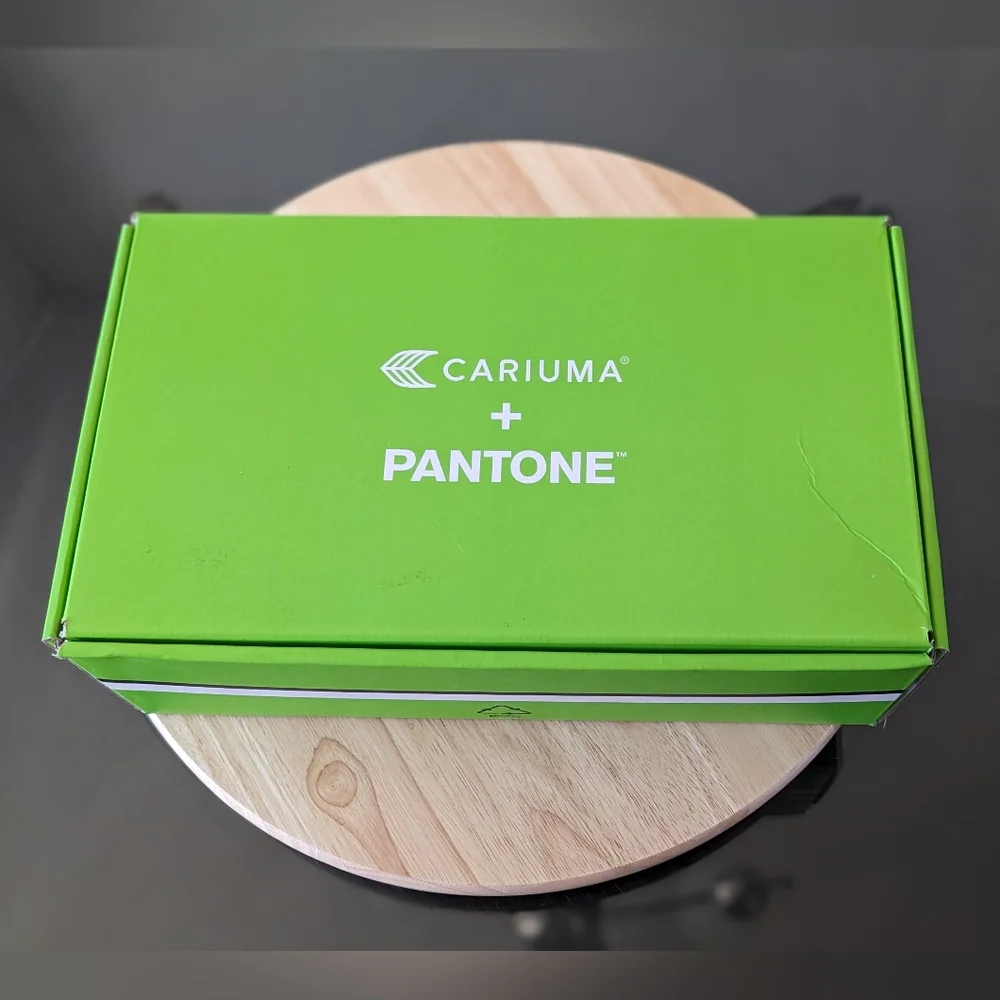 NWT Cariuma × Pantone Plaza Taupe Canvas Sneakers - Size M 6.5/W 8 - Picture 4 of 4